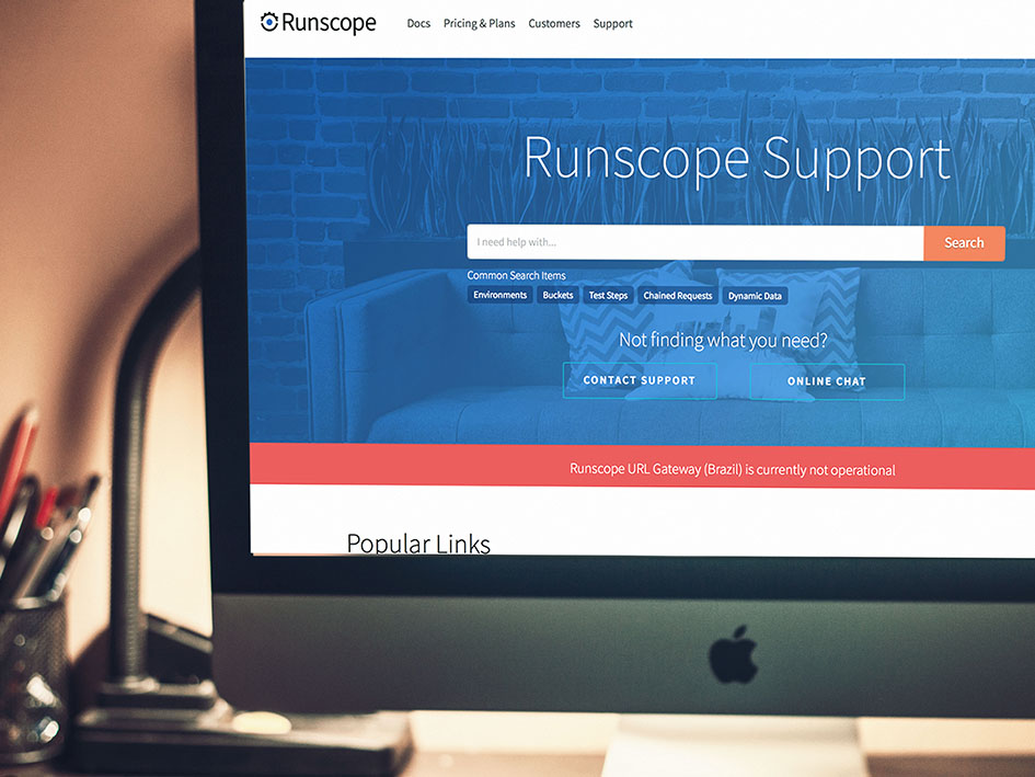 Runscope Support